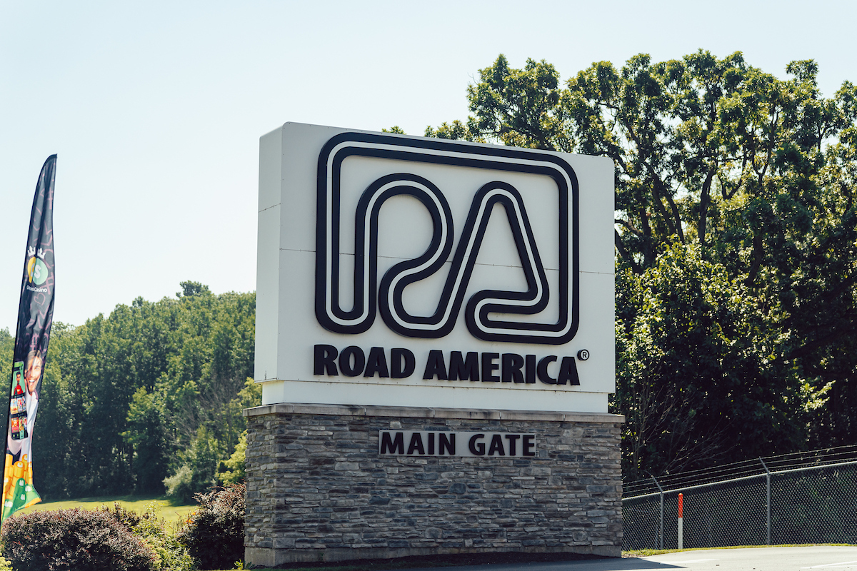 Road America Sign